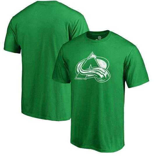 Men's Colorado Avalanche Fanatics Branded St. Patrick's Day White Logo T-Shirt Kelly Green FengYun,We sell and wholesale Men's Colorado Avalanche Fanatics Branded St. Patrick's Day White Logo T-Shirt Kelly Green FengYun on line form chian!